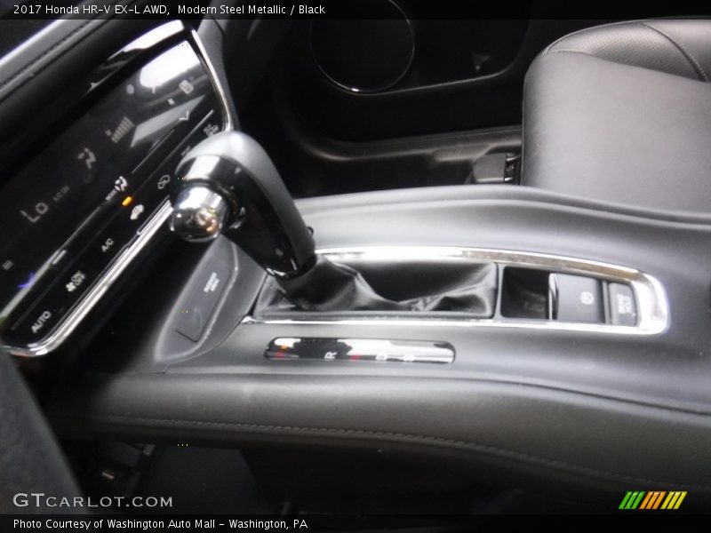 Modern Steel Metallic / Black 2017 Honda HR-V EX-L AWD