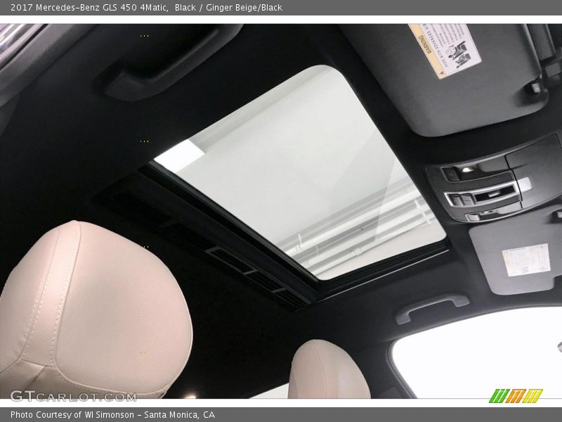 Black / Ginger Beige/Black 2017 Mercedes-Benz GLS 450 4Matic