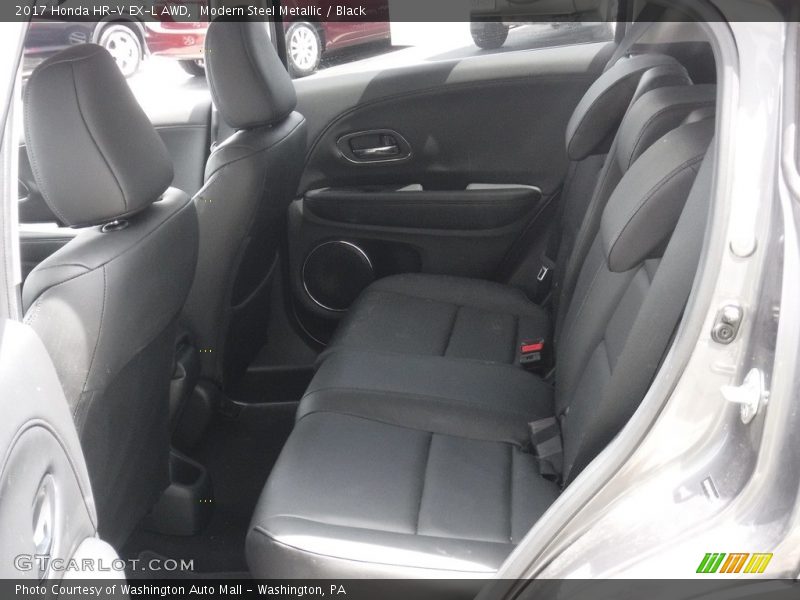 Modern Steel Metallic / Black 2017 Honda HR-V EX-L AWD