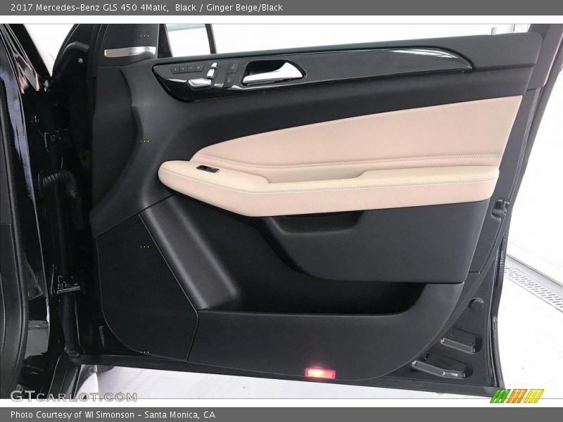 Black / Ginger Beige/Black 2017 Mercedes-Benz GLS 450 4Matic
