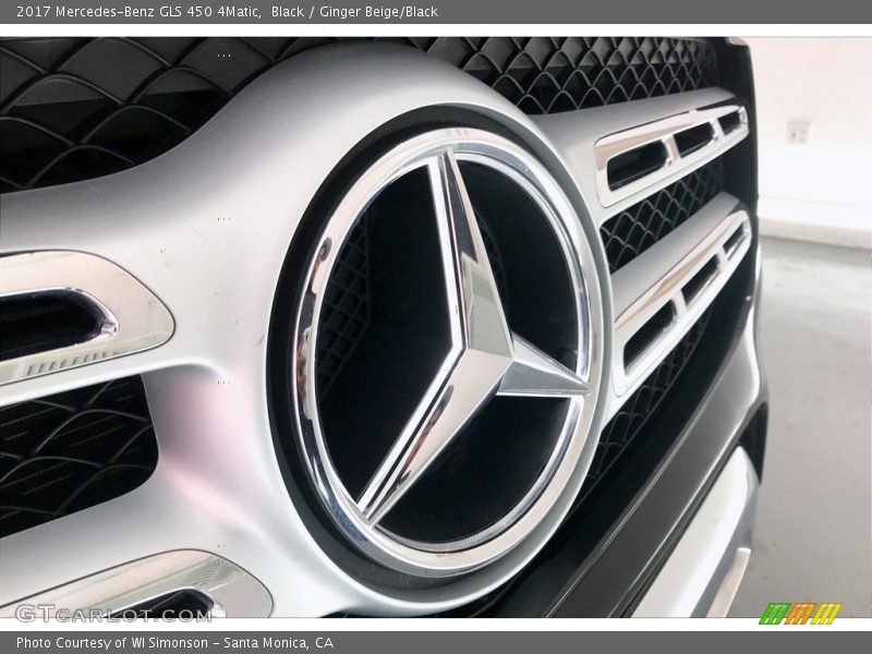 Black / Ginger Beige/Black 2017 Mercedes-Benz GLS 450 4Matic