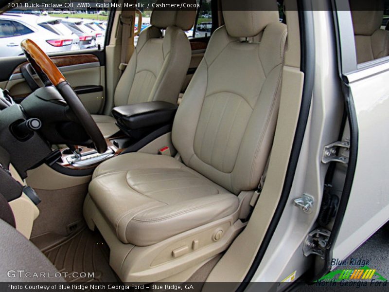 Gold Mist Metallic / Cashmere/Cocoa 2011 Buick Enclave CXL AWD