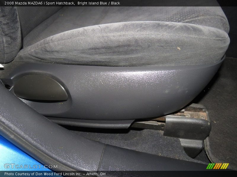 Bright Island Blue / Black 2008 Mazda MAZDA6 i Sport Hatchback