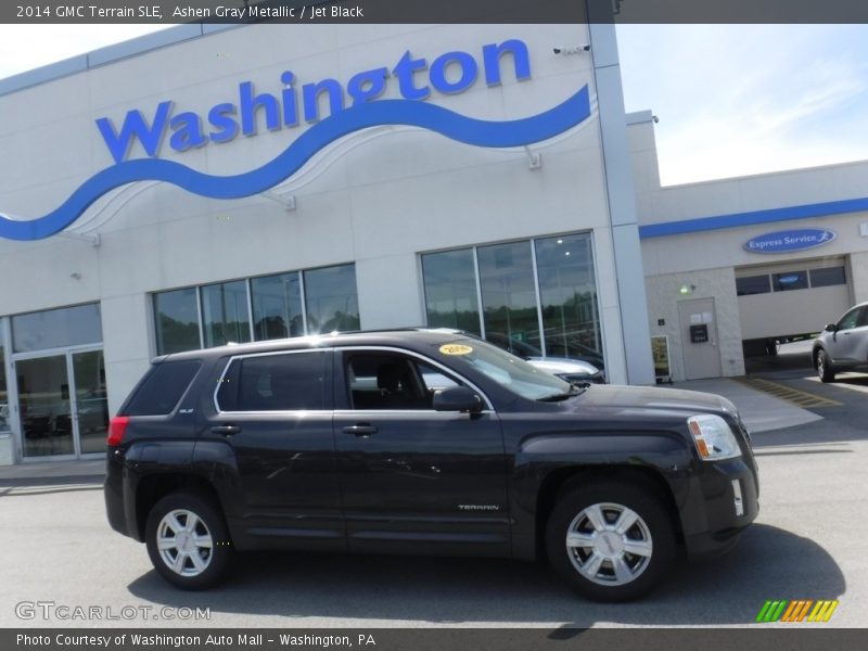 Ashen Gray Metallic / Jet Black 2014 GMC Terrain SLE