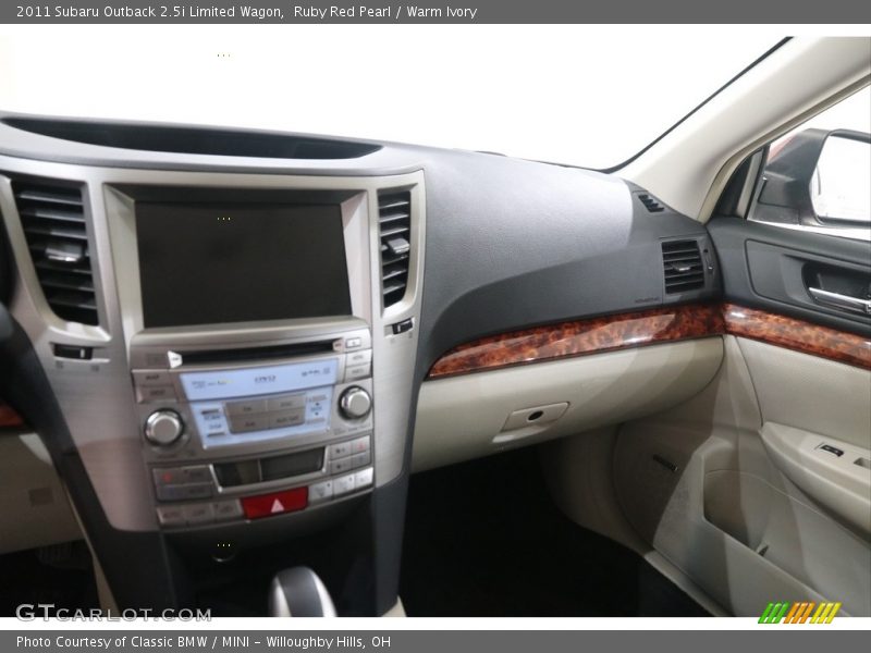 Ruby Red Pearl / Warm Ivory 2011 Subaru Outback 2.5i Limited Wagon