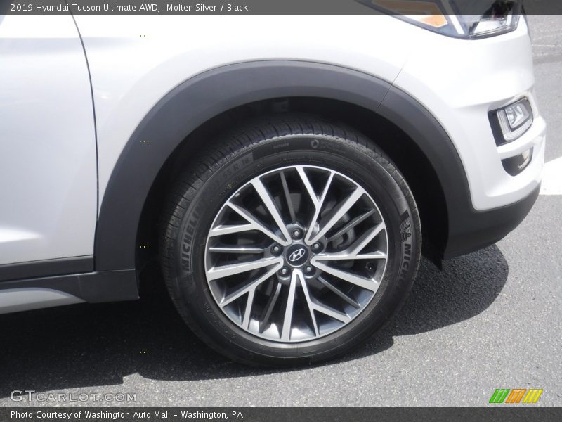 Molten Silver / Black 2019 Hyundai Tucson Ultimate AWD