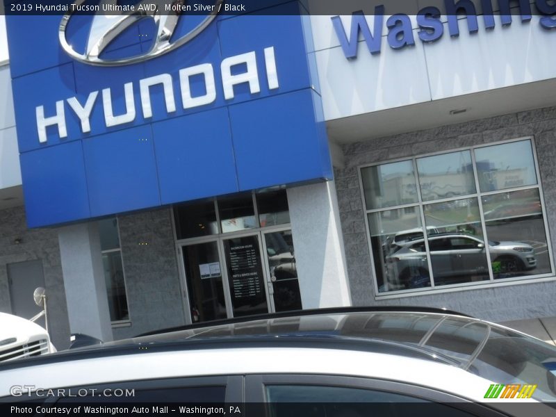 Molten Silver / Black 2019 Hyundai Tucson Ultimate AWD