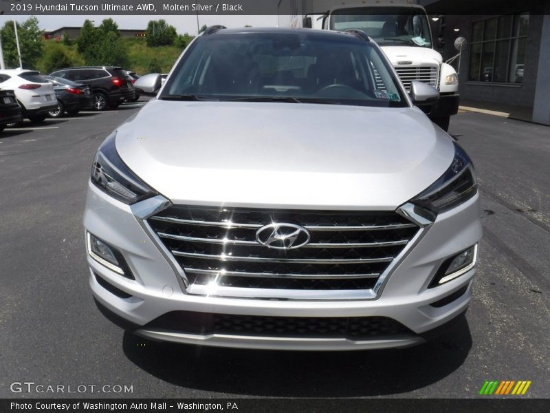 Molten Silver / Black 2019 Hyundai Tucson Ultimate AWD