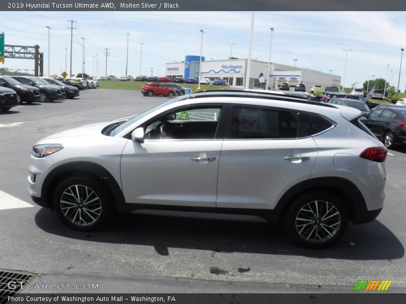 Molten Silver / Black 2019 Hyundai Tucson Ultimate AWD