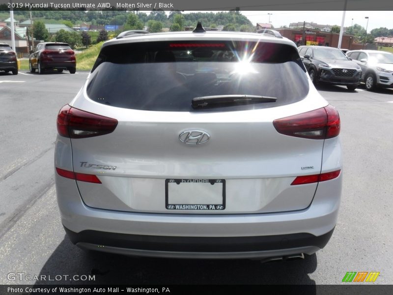 Molten Silver / Black 2019 Hyundai Tucson Ultimate AWD