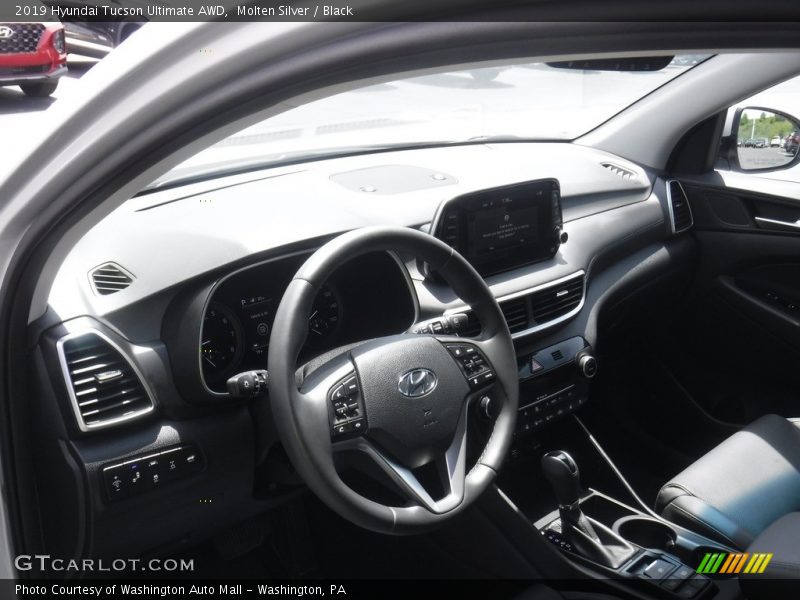 Molten Silver / Black 2019 Hyundai Tucson Ultimate AWD