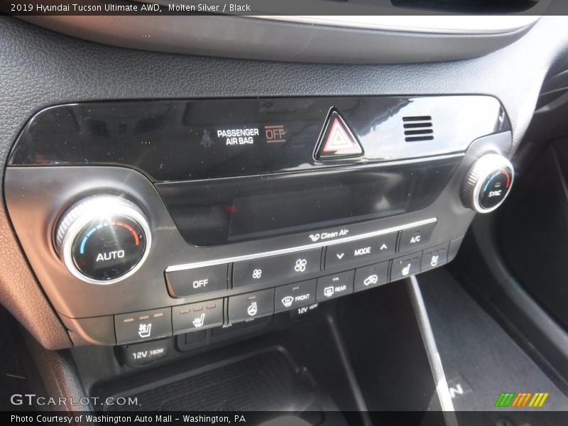 Molten Silver / Black 2019 Hyundai Tucson Ultimate AWD