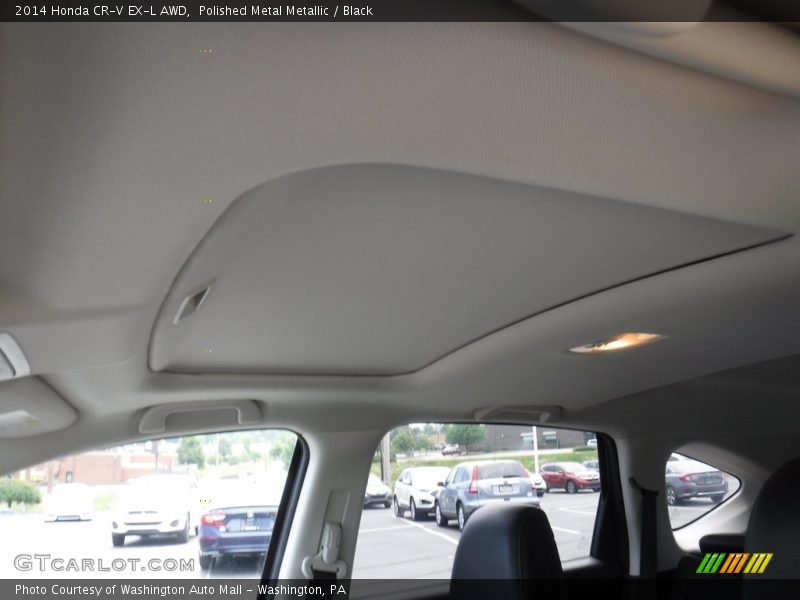 Polished Metal Metallic / Black 2014 Honda CR-V EX-L AWD