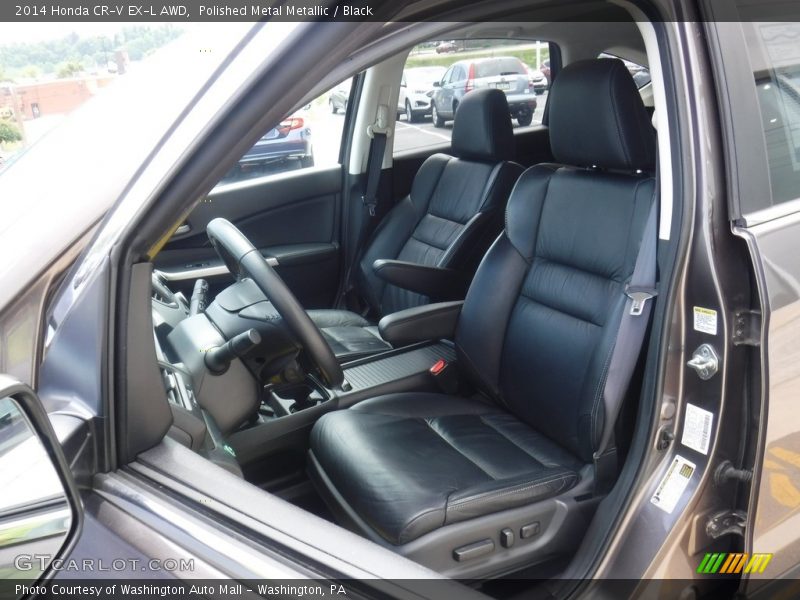 Polished Metal Metallic / Black 2014 Honda CR-V EX-L AWD