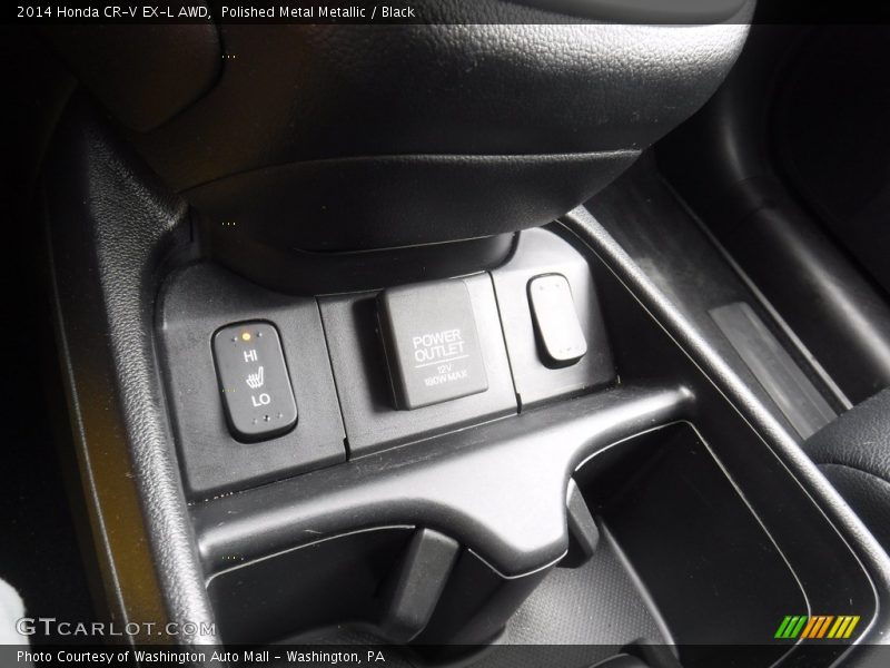 Polished Metal Metallic / Black 2014 Honda CR-V EX-L AWD