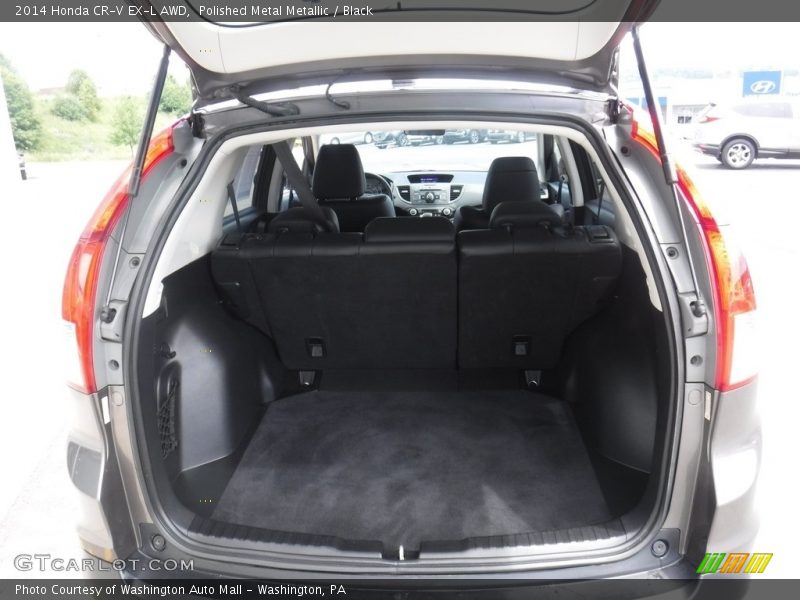 Polished Metal Metallic / Black 2014 Honda CR-V EX-L AWD