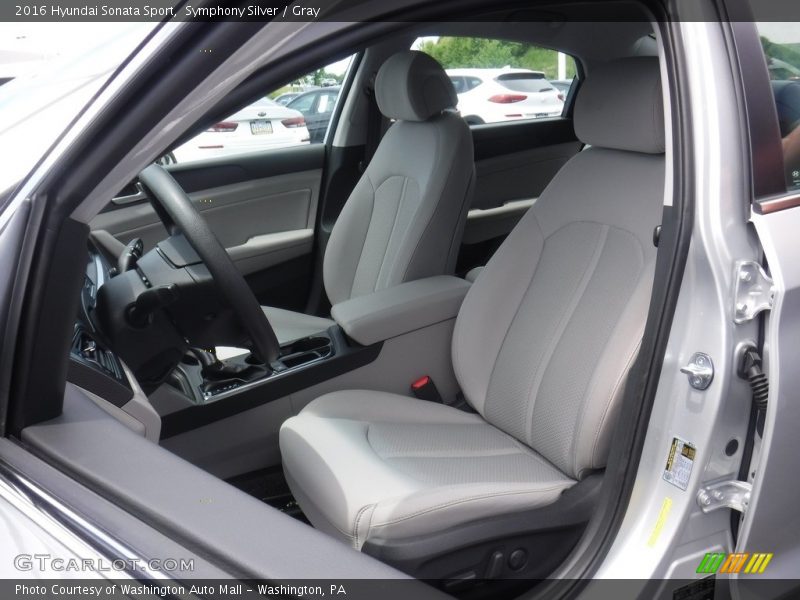 Symphony Silver / Gray 2016 Hyundai Sonata Sport