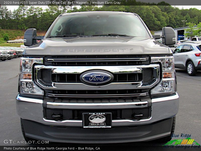 Magnetic / Medium Earth Gray 2020 Ford F250 Super Duty STX Crew Cab 4x4