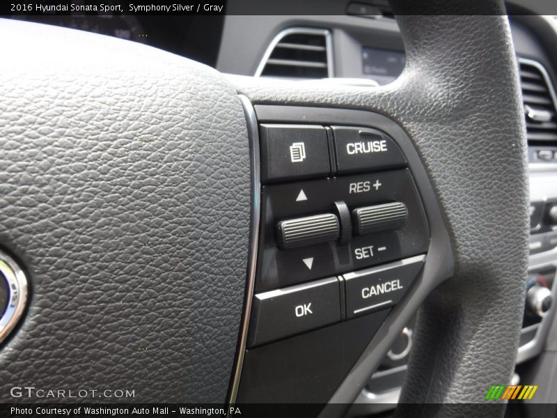 Symphony Silver / Gray 2016 Hyundai Sonata Sport