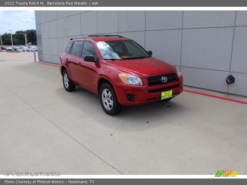 Barcelona Red Metallic / Ash 2012 Toyota RAV4 I4