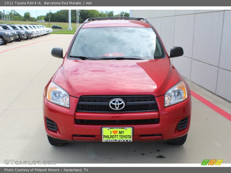 Barcelona Red Metallic / Ash 2012 Toyota RAV4 I4