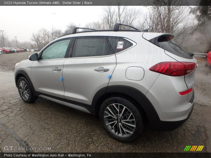 Stellar Silver / Black 2020 Hyundai Tucson Ultimate AWD