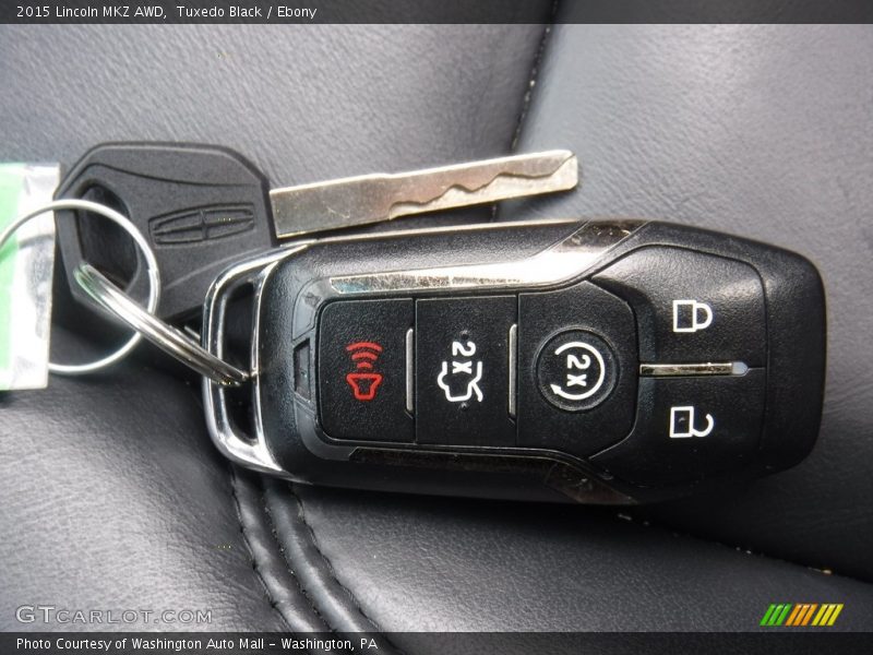 Keys of 2015 MKZ AWD