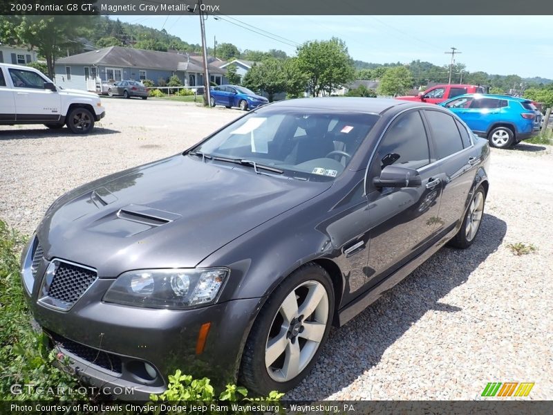 Magnetic Gray Metallic / Onyx 2009 Pontiac G8 GT