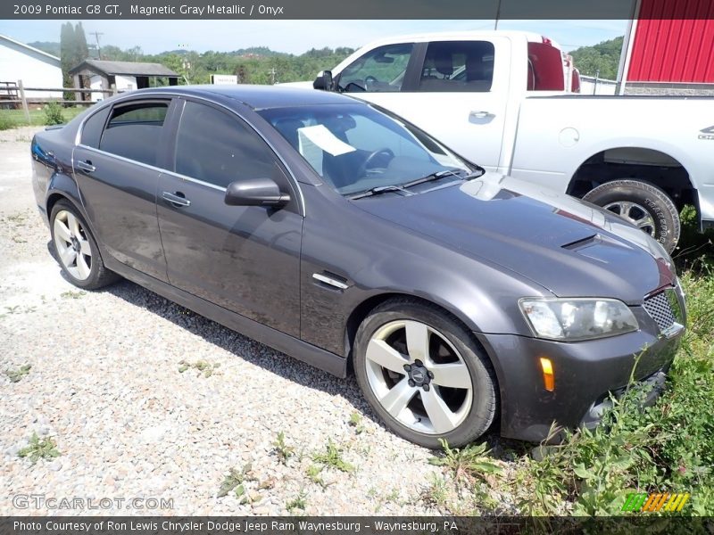 Magnetic Gray Metallic / Onyx 2009 Pontiac G8 GT