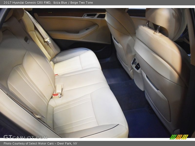 Ibiza Blue / Beige Two Tone 2017 Hyundai Genesis G80 RWD