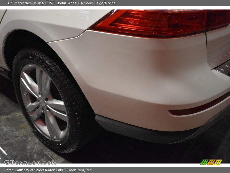 Polar White / Almond Beige/Mocha 2015 Mercedes-Benz ML 350