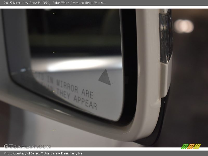 Polar White / Almond Beige/Mocha 2015 Mercedes-Benz ML 350