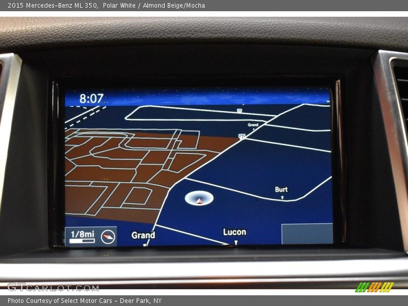 Polar White / Almond Beige/Mocha 2015 Mercedes-Benz ML 350