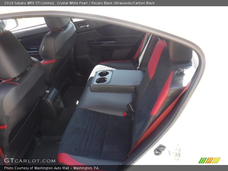 Rear Seat of 2019 WRX STI Limited