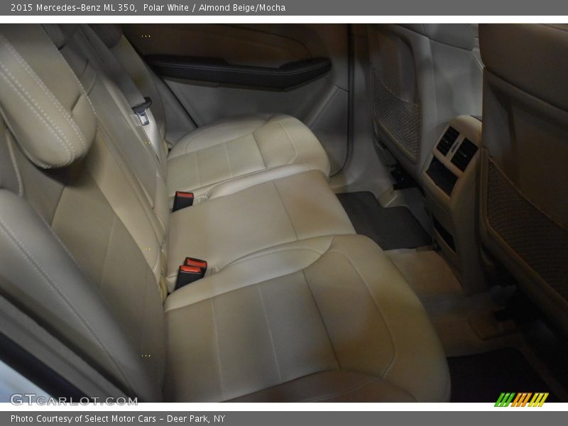 Polar White / Almond Beige/Mocha 2015 Mercedes-Benz ML 350
