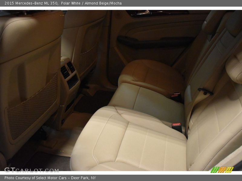Polar White / Almond Beige/Mocha 2015 Mercedes-Benz ML 350