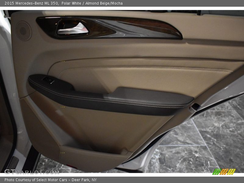 Polar White / Almond Beige/Mocha 2015 Mercedes-Benz ML 350