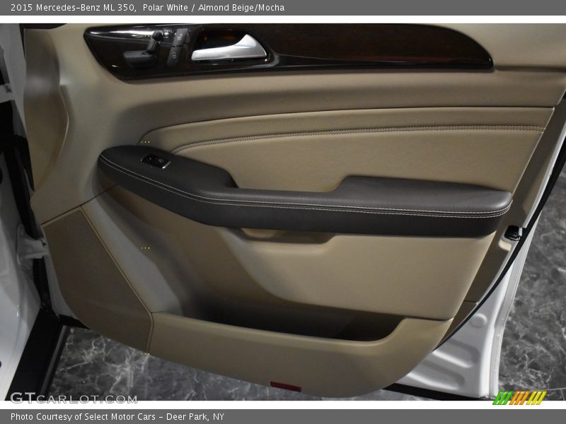 Polar White / Almond Beige/Mocha 2015 Mercedes-Benz ML 350