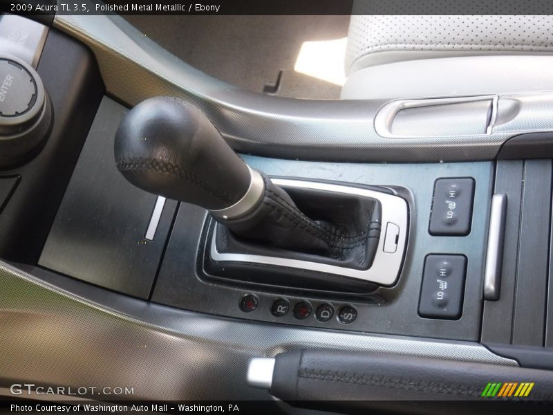 Polished Metal Metallic / Ebony 2009 Acura TL 3.5