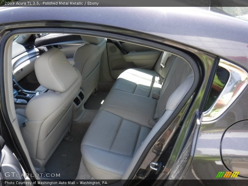 Polished Metal Metallic / Ebony 2009 Acura TL 3.5