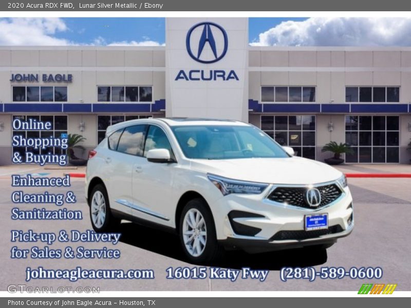Lunar Silver Metallic / Ebony 2020 Acura RDX FWD
