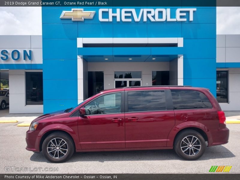 Octane Red Pearl / Black 2019 Dodge Grand Caravan GT