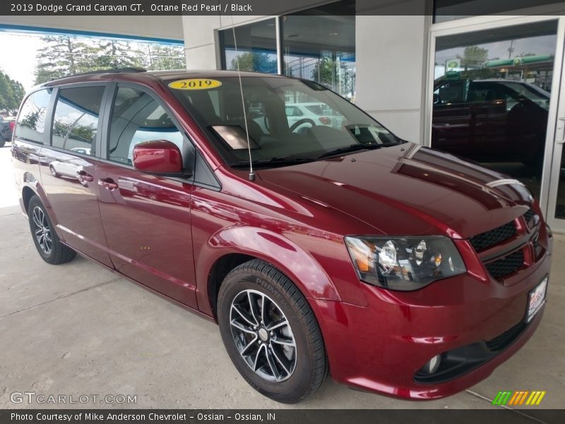 Octane Red Pearl / Black 2019 Dodge Grand Caravan GT