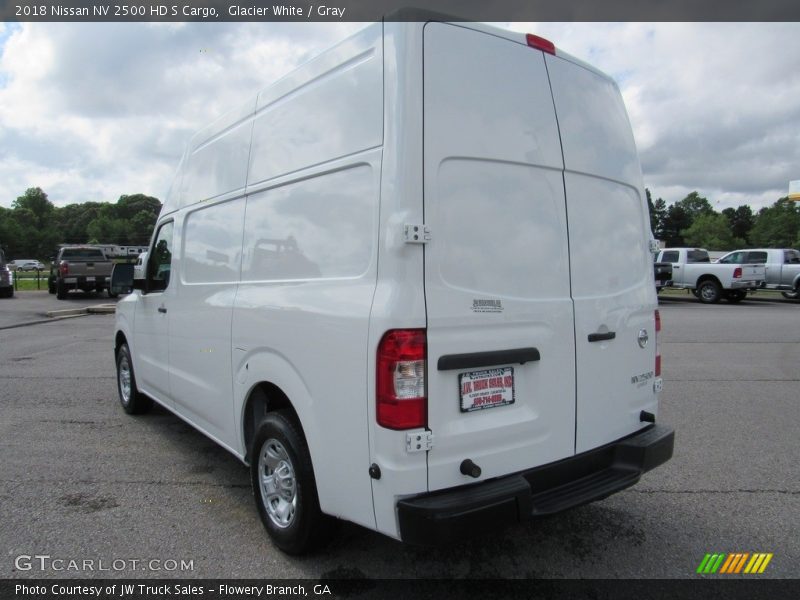 Glacier White / Gray 2018 Nissan NV 2500 HD S Cargo