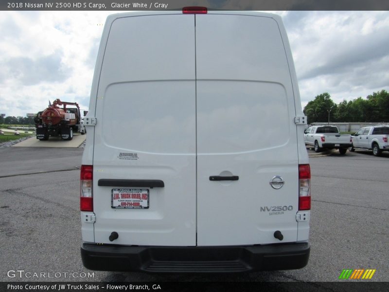 Glacier White / Gray 2018 Nissan NV 2500 HD S Cargo