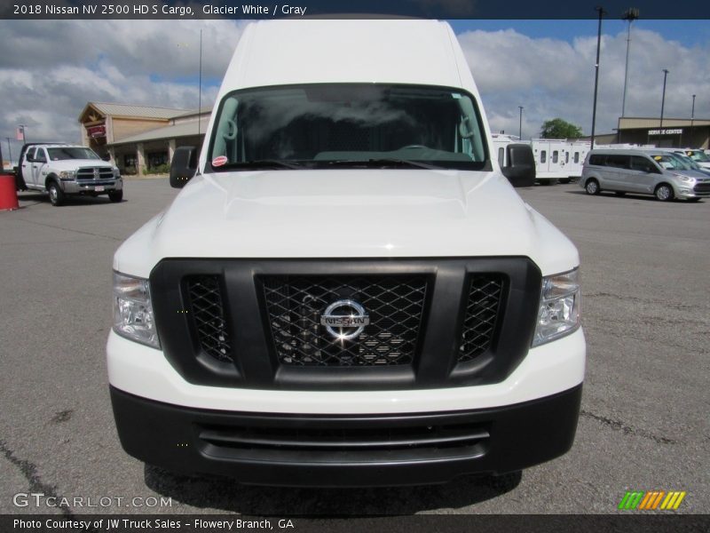 Glacier White / Gray 2018 Nissan NV 2500 HD S Cargo