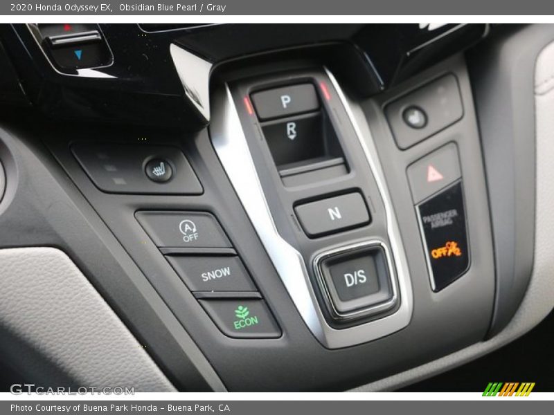 Obsidian Blue Pearl / Gray 2020 Honda Odyssey EX