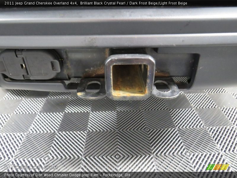 Brilliant Black Crystal Pearl / Dark Frost Beige/Light Frost Beige 2011 Jeep Grand Cherokee Overland 4x4