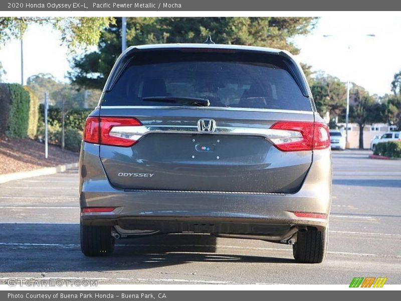 Pacific Pewter Metallic / Mocha 2020 Honda Odyssey EX-L