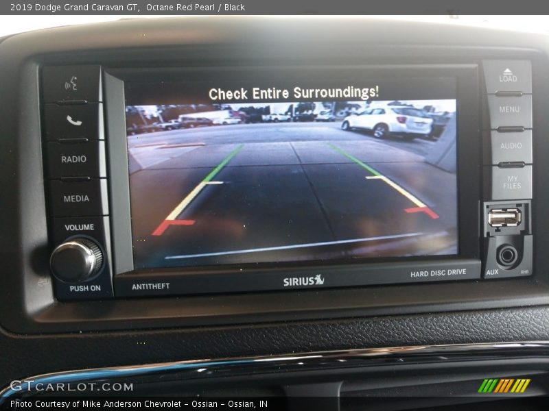 Octane Red Pearl / Black 2019 Dodge Grand Caravan GT